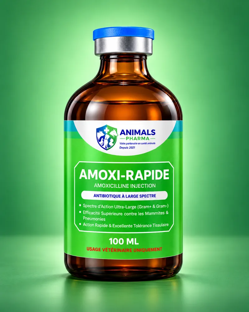Flacon de AMOXI-RAPIDE — Animals Pharma