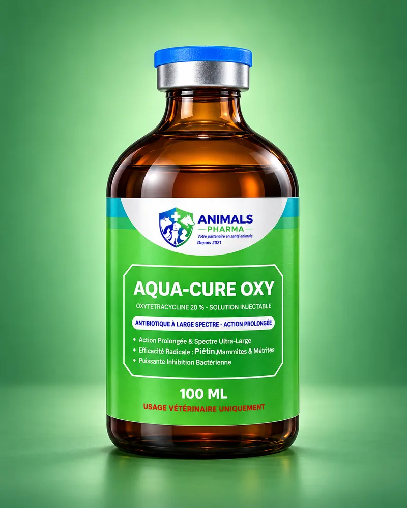 Flacon de AQUA-CURE OXY — Animals Pharma