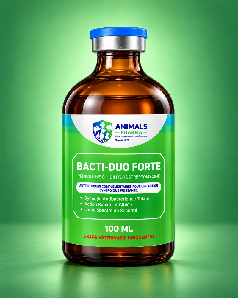 Flacon de BACTI-DUO FORTE — Animals Pharma