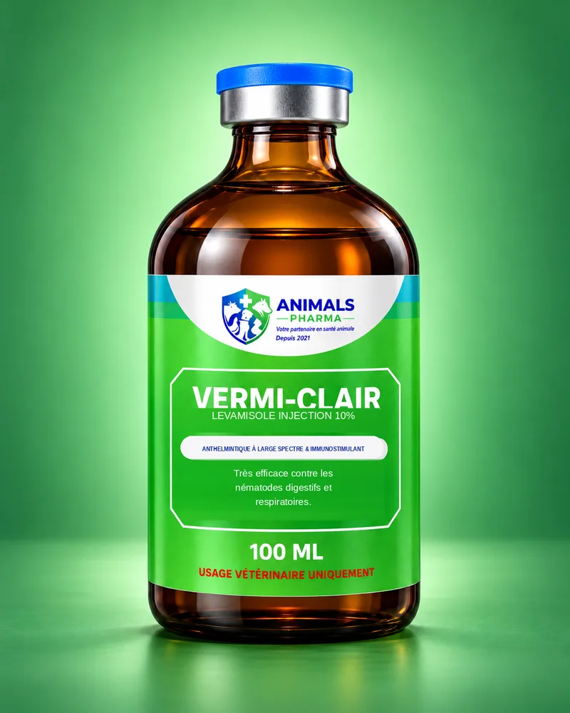 Flacon de VERMI-CLAIR — Animals Pharma